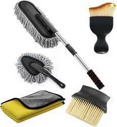 Dirtgo Microfiber Duster (Big+Small), Cleaning Brush 2 Pcs, 600 G...more