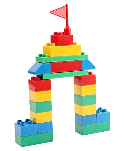 Smart Picks Build to Play 102 Colourful Building Blocks for Kids