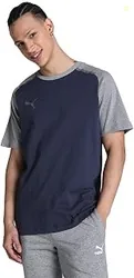 Men's Cotton Regular Fit Colorblock T-Shirt