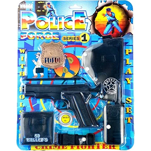 Negi Special Police Force Gun Series Set 1 with 50 Bullets