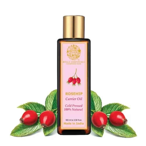 RYLLZ ESSENTIALS Rosehip Carrier Oil | Rosehip Seed Oil | 100% Pure & Natural | cold-pressed & Extra Virgin Oil | 100ml