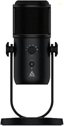 AM-C29 4 Pickup Pattern Professional USB Plug & Play Condenser Microphone | 3.5 mm No Latency Monitoring, Volume Control & Mute Button | For Conferenc