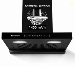 WONDERCHEF Ruby Sleek 1400 CMH 60 cm Powerful Suction Auto Clean ...more
