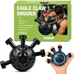Hand Grip Strengthener Ball  20-45KG Resistance Ergonomic Finger Exerciser for Athletes, Climbers, Musicians, Stress Relief, Therapy & Grip Training..1 Psc (Multicolor)