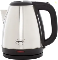 Pigeon FAVOURITE Electric Kettle (1.8 L, Silver, Black)