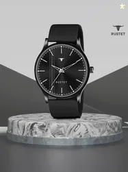 RUSTET Softest Silicone Analog Watch  - For Men LD-BK0054-BLACK S...more