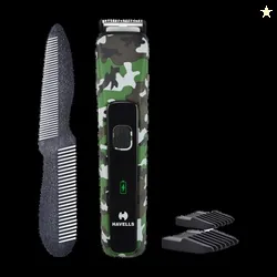 HAVELLS bt5113c Trimmer 120 min  Runtime 9 Length Settings (Green...more