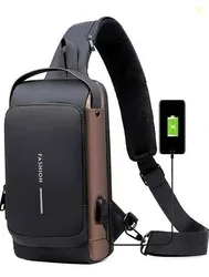 LUHI Small 6 L Laptop Backpack Anti-theft Water-Resistant Cross b...more