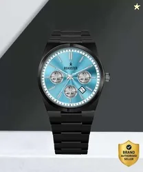 Roadster Original Black Plated Scratch Resistant Chrono Date Watc...more