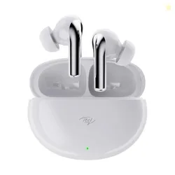 itel Buds Ace ANC, ANC (~25dB), 50HRS Playtime, AI ENC, 10mm Drivers, Fast Charging, IPX5, v5.3 Bluetooth TWS in Ear Earbuds Wireless Earphones with M