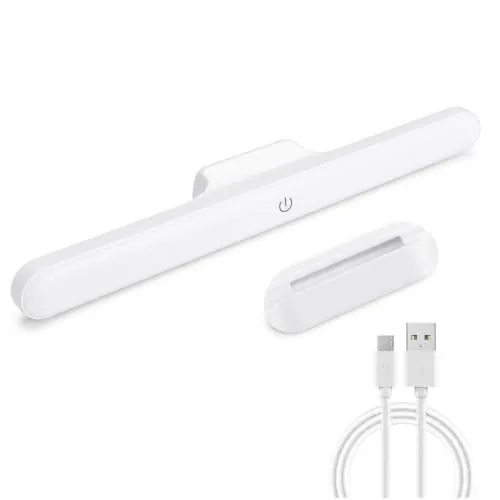 PASCIA LED Magnetic USB Rechargeable Light Bar White