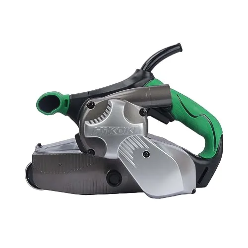 HIKOKI SB8V2S9Z- Corded Belt Sander with 1020 Watts Powerful Motar with Variable Speed Dial, Belt Size - 76 X 533mm, 450 RPM, 4.3 Kg, with Sanding Belt, & Dust Collect Bag Included
