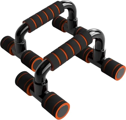 SKYCELL Push Up Bar for Home Workout: Enhance Your Chest & Arm Strength [Capacity:120 KG] | Push up Stand for Home Gym with Non-Slip & Comfortable Grip | Home Gym Eqipement for Men & Women