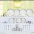 Flipkart SmartBuy Pack of 32 Stainless Steel Flipkart SmartBuy Dinner Set Steel, Microwave Safe