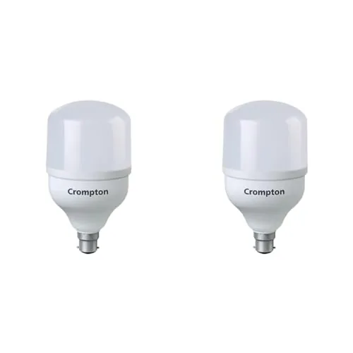 Crompton B22D LED Lamp (Cool Day Light, 40W) LED40DFCDL (Pack of 2)