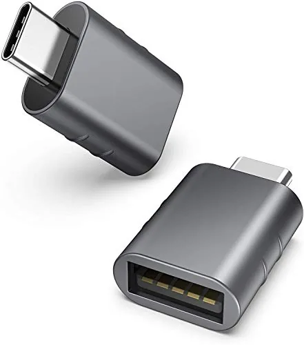 rts high Speed USB 3.0 to Type C OTG Adaptor 10Gbps, 2 Pack Compatible with Laptop Smartphone Tablet USB Pen Drive Flash Drive Chargers MacBook Air Pro iPad iPhone 17/16 Pro Max Galaxy S26 S25 S24