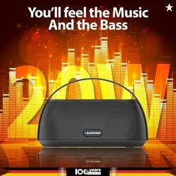 Blaupunkt Atomik Grab And Go Portable Boombox I Light Weight Grab On The Go Speaker 20 W Bluetooth Speaker