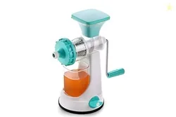 Homeor Juicer Machine for Fruits and Vegetables with Steel Handle & Vacuum Looking System, Instant Citrus Hand Press Juicer, Hand Juicer Machine, Manu