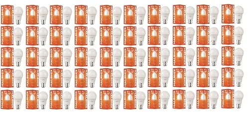 Halonix 9W B22 LED Cool White Bulb, Pack of 50