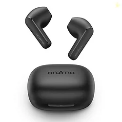 Oraimo Roll Truly Wireless Earbuds Half in Ear Bluetooth Earbuds with ENC,Deep Bass, 16Hrs Playtime, 13Mm Dynamic Driver, Immersive Audio, Touch Contr