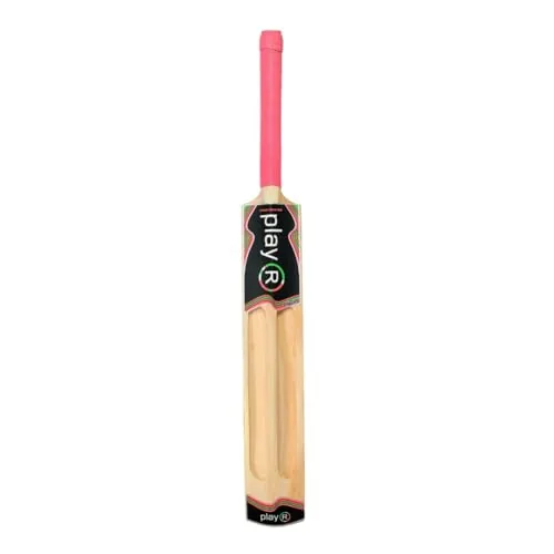 playR Fluid Tennis Kashmir Willow Cricket Bat Size 5 – Premium Lightweight Bat for Power Shots, Durable Cricket Bat for Tennis Ball Practice, Training, Casual Play & Club Matches, All-Season Use