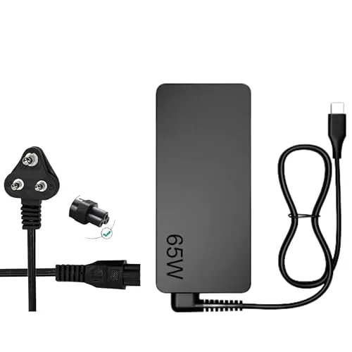 New Replacement USB Type C 65W 45W Laptop Charger Compatible with Lenovo, Dell, Hp, Acer, chromebook, Asus, Samsung, Sony Computer Charger Fast Charging Type C AC Adapter