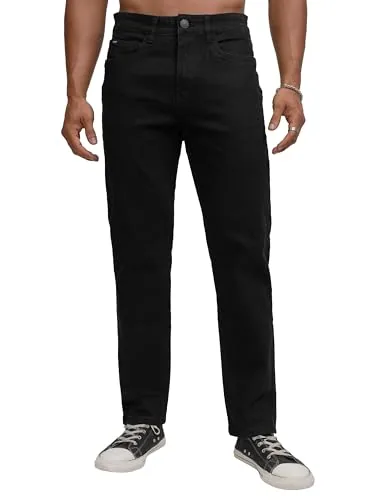 Highlander Men’s Straight Fit Jeans | Stretchable | Everyday Comfort & Style| Jeans for Man