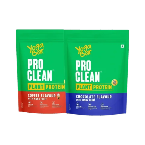Yogabar Plant-Based Protein (1 kg, Chocolate, Coffee)
