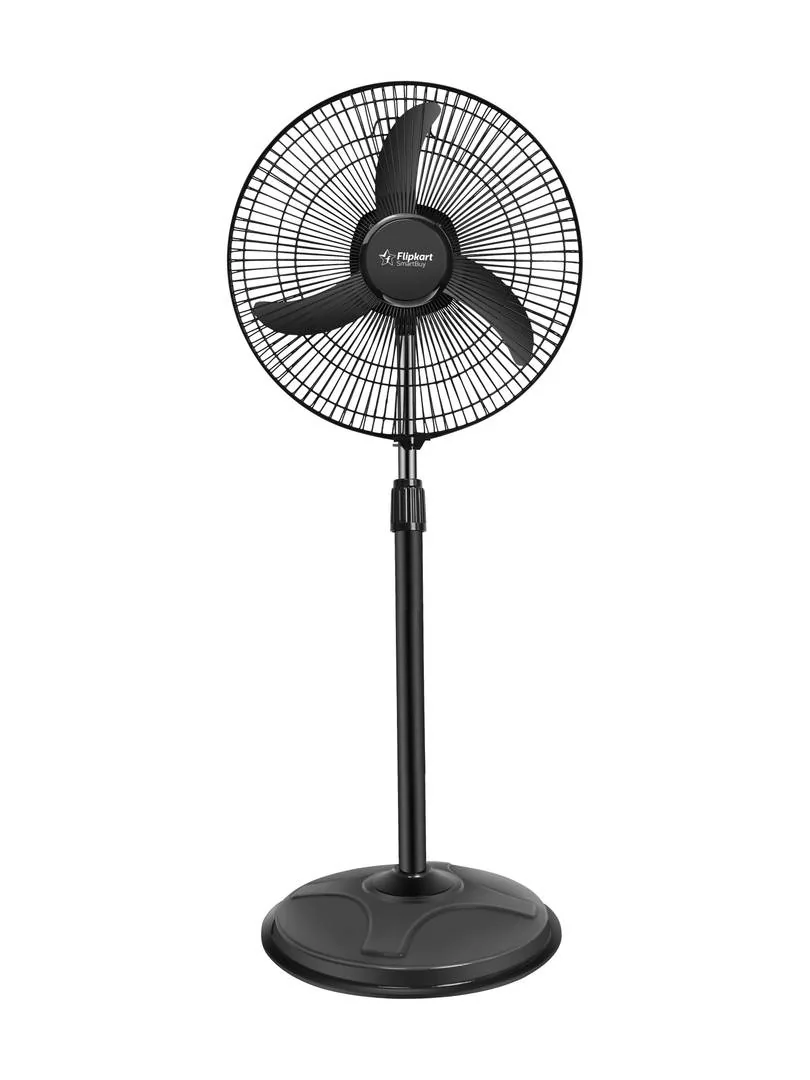 Flipkart SmartBuy FALCON | High Speed | Economy | Metal Body with 2 Year Warranty Ultra High Speed 400 mm Pedestal Fan (Black | Pack of 1)