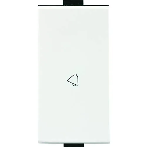 Anchor by Panasonic Roma Plus Modular Polycarbonate 1m 10A/16A Bell Push Switch (White, Pack of 20)