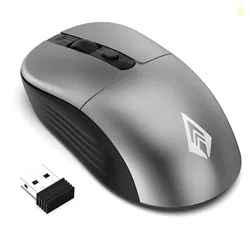 Archer Tech Lab Wireless Mouse, 2.4GHz USB Nano Receiver, 3 DPI (800/1200/1600), Ergonomic Lightweight Design 55g, 10M Range, Plug & Play, 2 Million C