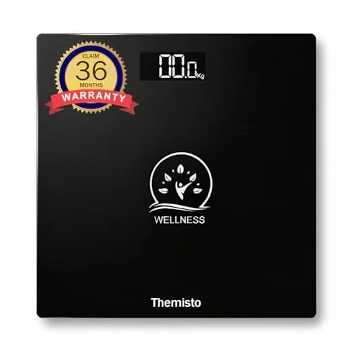 Themisto TH-WS40 Body weight Scale, With High Precision Sensors | Backlit Display |