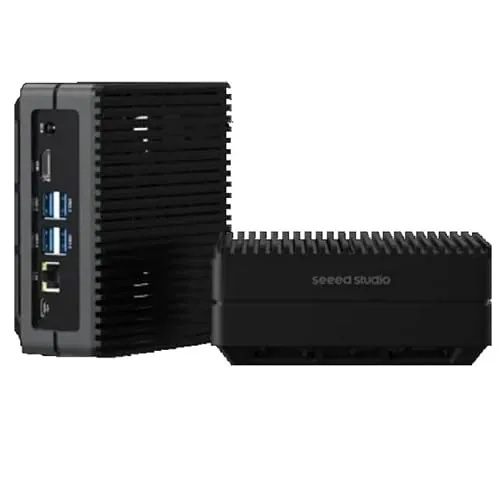 Seeed Studio reComputer J4012-Edge AI Device with Jetson Orin™ NX 16GB Module, 4xUSB 3.2, M.2 Key E & Key M Slot, Aluminum case, Pre-Installed Jetpack System with NVIDIA Jetpack™ on 128GB NVMe SSD