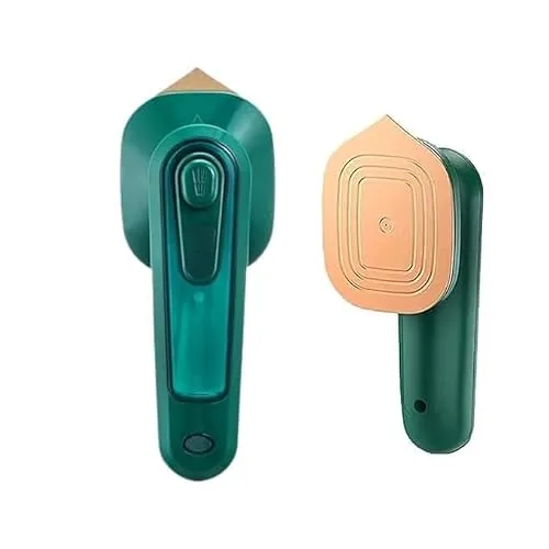 Stainless Steel Mini Steam Iron for Clothes | Portable Handheld Garment Steamer | Fast Heating Wrinkle Remover for Travel & Home