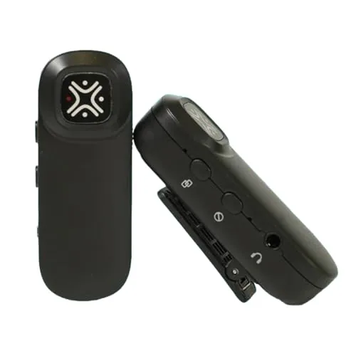 Xtreme Acoustics XAWL303 UHF Wireless Single Channel Collar Microphone for Mobile and Camera Recording with Monitoring for YouTube, Singing, Vlogging, Recording