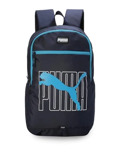 Puma, Unisex-Adult, Graphic Backpack V1, Navy, (9216002)