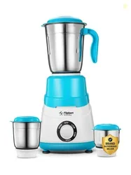 Flipkart SmartBuy Pento Blue 500 W Mixer Grinder (Pento | 3 Jars | Sky Blue)