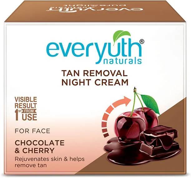 Everyuth Naturals Tan Removal Choco Cherry Night Cream 50 g