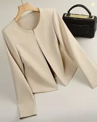 BUDA JEANS CO Women Slim Fit Front-Open Blazer