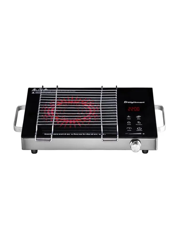 DIGISMART 2200 W Infrared Cooktop Touch Panel (Black, Emerald 220...more