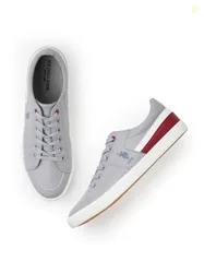 U.S. Polo Assn. Men Colourblocked PU Sneakers