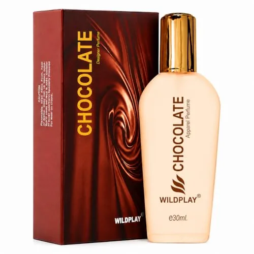 Wildplay Chocolate Spray 30ml Perfume for Men & Women – Sweet, Warm & Inviting Unisex Fragrance with Rich Cocoa Notes, Long-Lasting Scent, Perfect for Everyday & Gifting