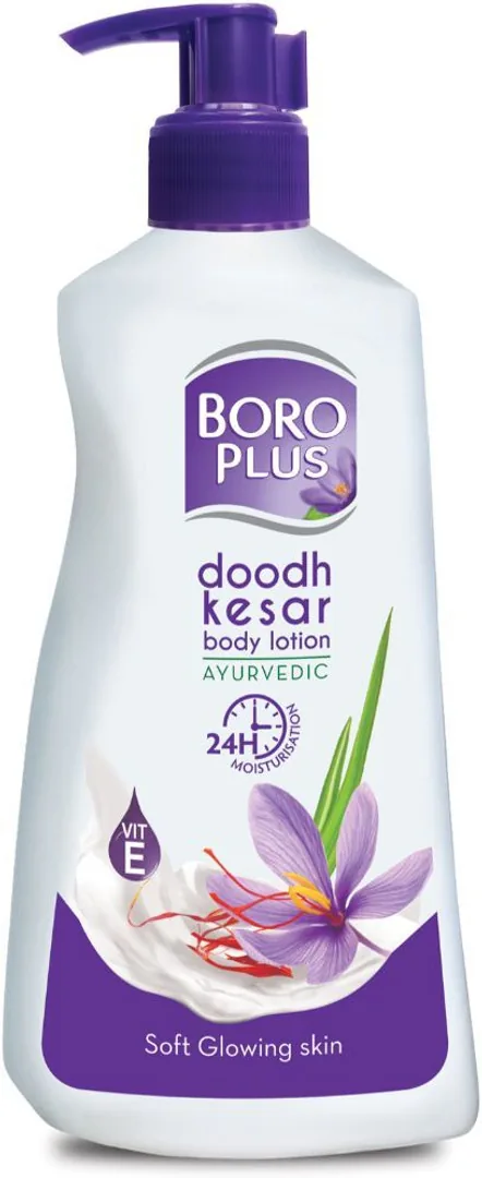 BOROPLUS Body Lotion Provides 24Hrs Moisturisation 100% Ayurvedic Lotion 600 ml