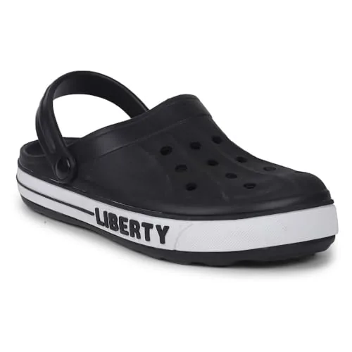 Liberty Mens LITEWALK Black Clogs - 8 UK (42 EU)