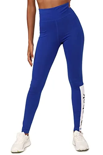 Reebok Women's Sports Tights (FK6693_Humble Blue_Medium) - HUMBLU - M