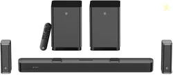 MOTOROLA AmphisoundX Vibe Dolby Atmos 700 W Bluetooth Soundbar Black, 5.2.4 Channel