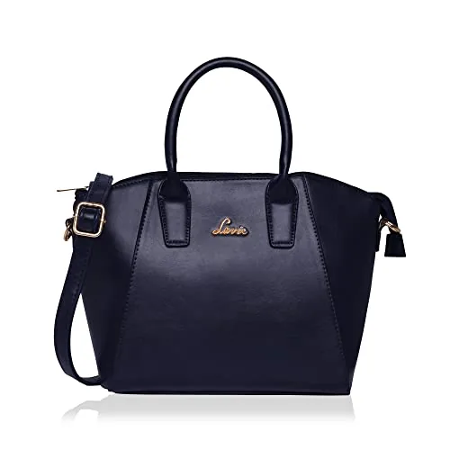 Lavie Pamukkale Women's Satchel (Navy) (Piece 1) (HGGE753040N3)