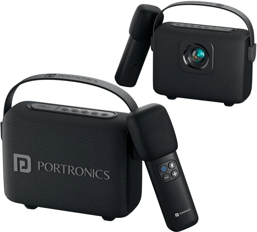 Portronics Resonate 2 14W Bluetooth Speaker With Wireless Karaoke...more
