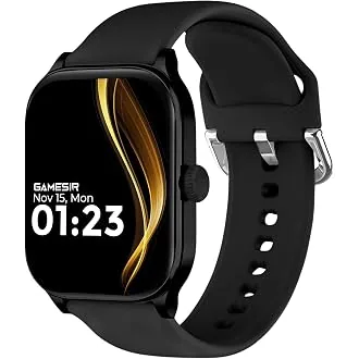 GameSir Nexoro 2.01 Smartwatch for Men & Women Bluetooth Call, Heart Rate, SpO2, Sleep & 100+ Sports Modes, IP68 Waterproof, Compatible with Android