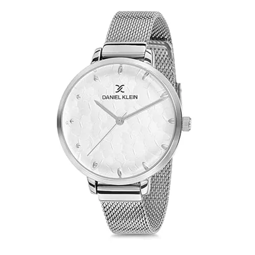 Daniel Klein Analog Silver Dial Women's Watch - DK11637-1